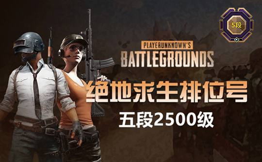 绝地求生五阶段2500级排位号