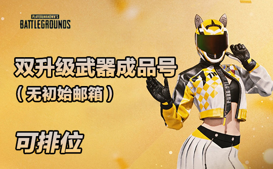 【竞技排位号】双升级武器成品号（无初始邮箱）